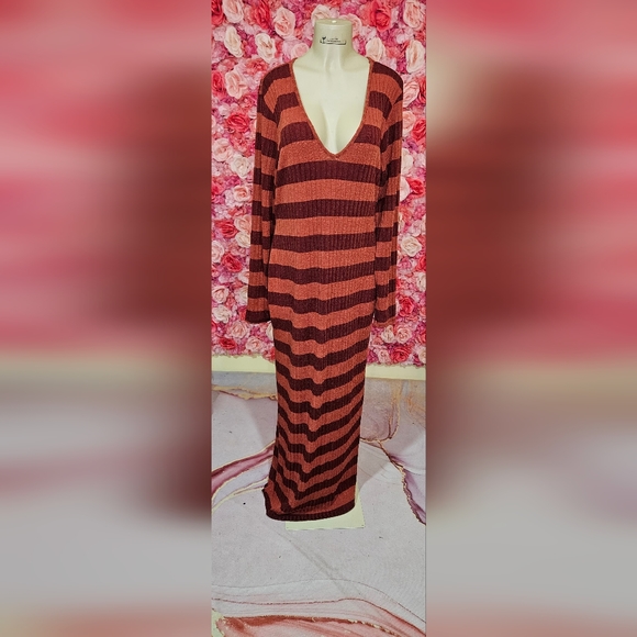 Striped Dress (3XL)#59 - Picture 1 of 4